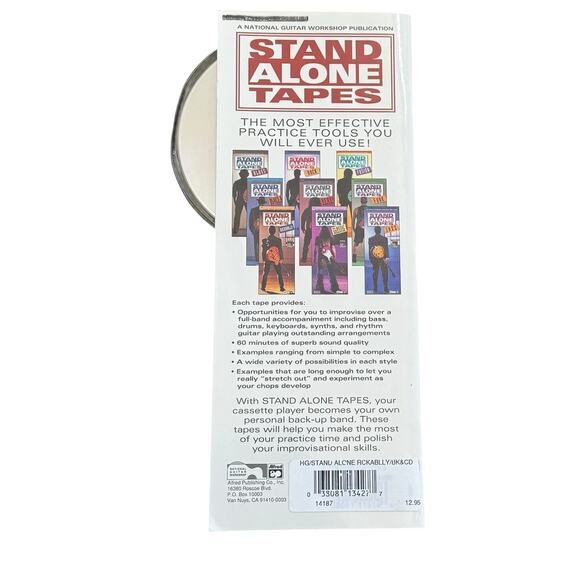 Rockabilly Stand Alone Tapes Practice Music Book CD Guitar Workshop Robert Brown - Picture 2 of 7